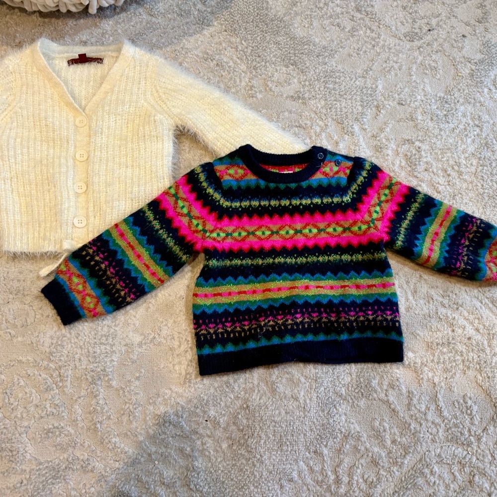 Toddler Girl Sweater Bundle